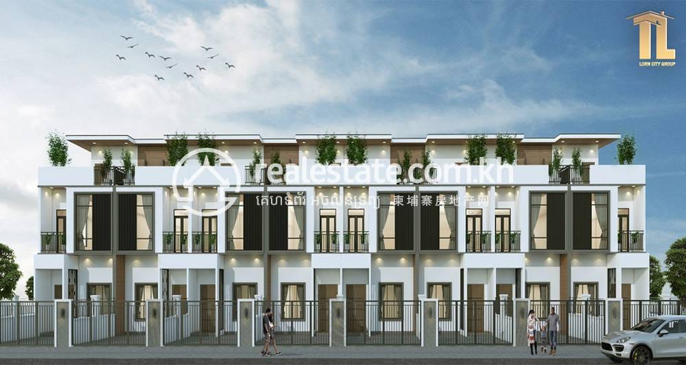 Chaom Chau 2, Por Sen Chey, Phnom Penhの連棟住宅売り物件