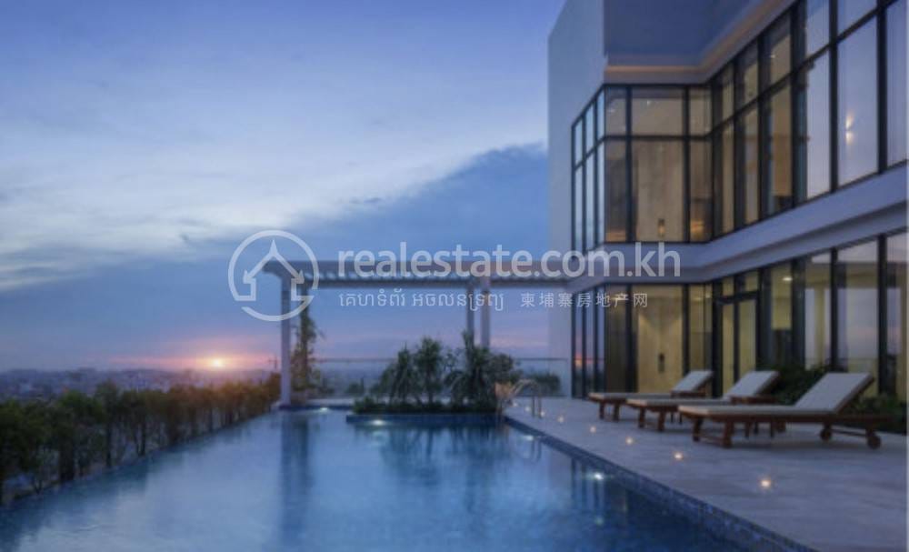 Appartement avec services À louer à Chamkarmon, Phnom Penh