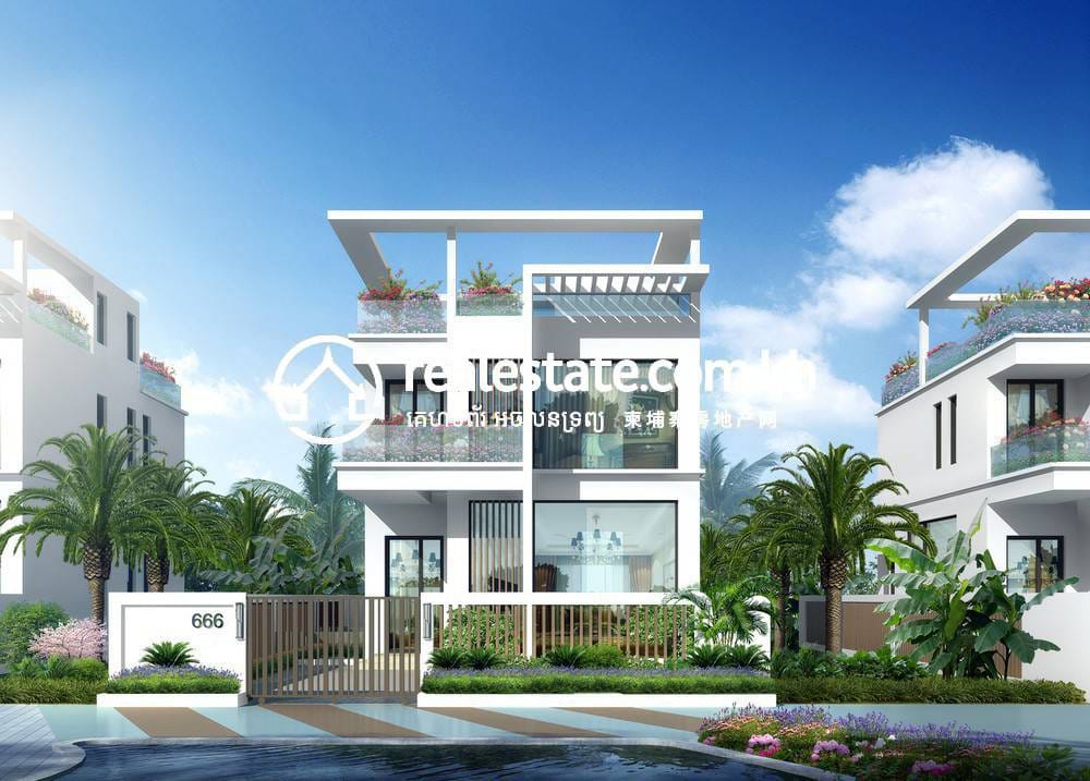 Morgan Park Villa | Chroy Changvar วิลล่า สำหรับขาย ใน Bak Kaeng Chroy Changvar POA