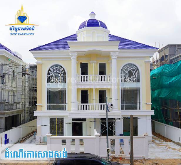 Borey Blue Diamond | 75-155 sqm Living Size Borey Na prodej in Chroy Changvar