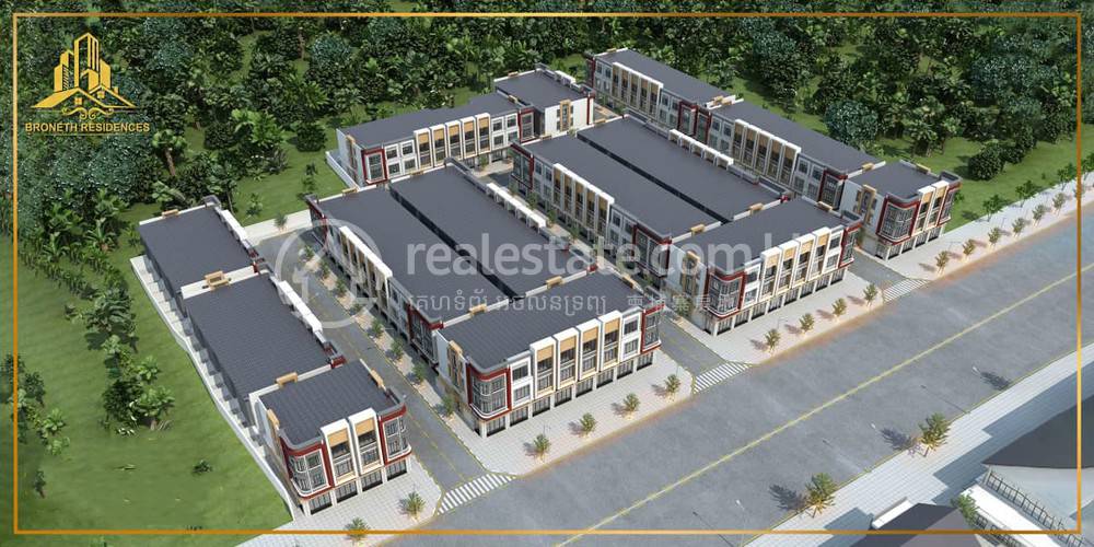Borey Broneth Residences | Prek Pnov borey For Sale in Prek Pnov