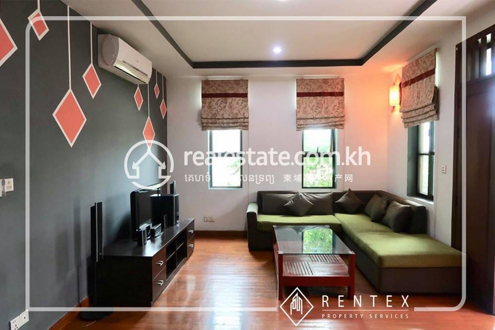 Appartement À louer à, Srah Chak, Daun Penh, Phnom Penh