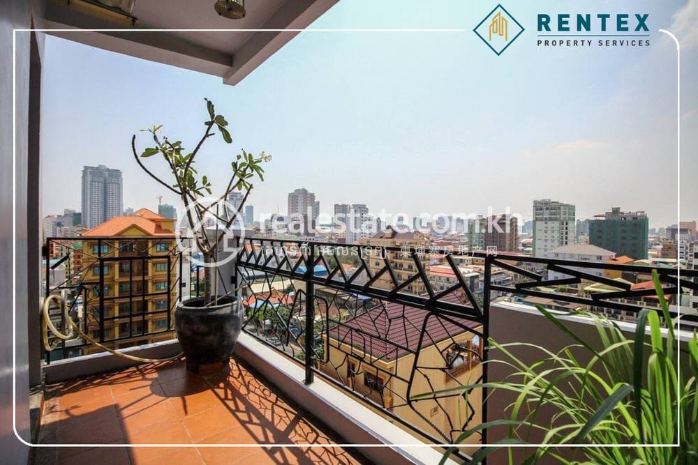 套房出租，位于, 万景岗2分区（BKK2), 波哥堪, 金边
