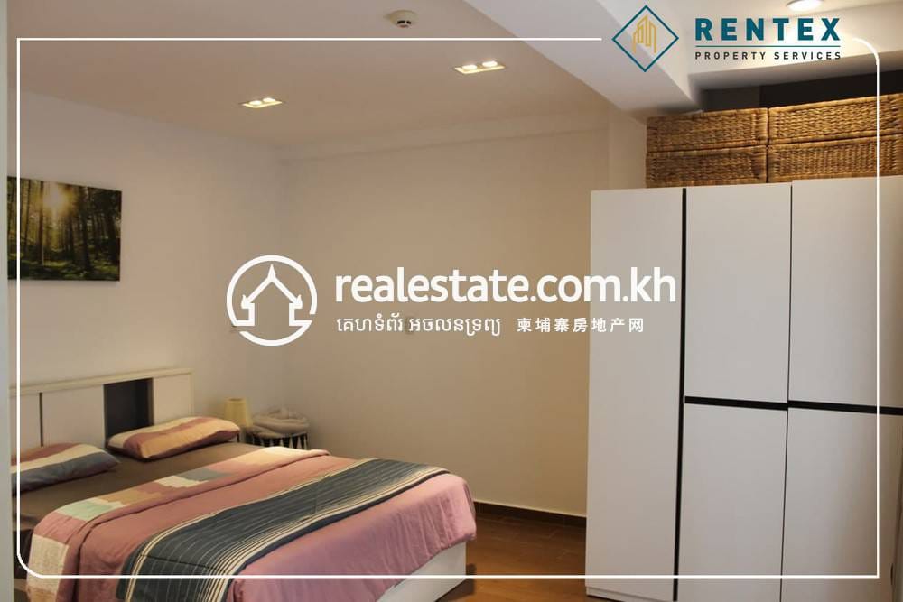 55 sqm Living Size Apartmán K pronájmu in Boeng Keng Kang