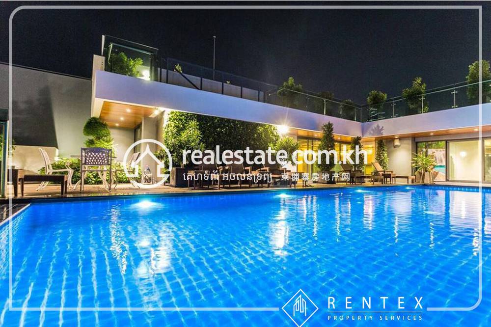 Boeung Kak 1 เซอร์วิสอพาร์ทเม้นท์ สำหรับเช่า ใน Boeung Kak 1