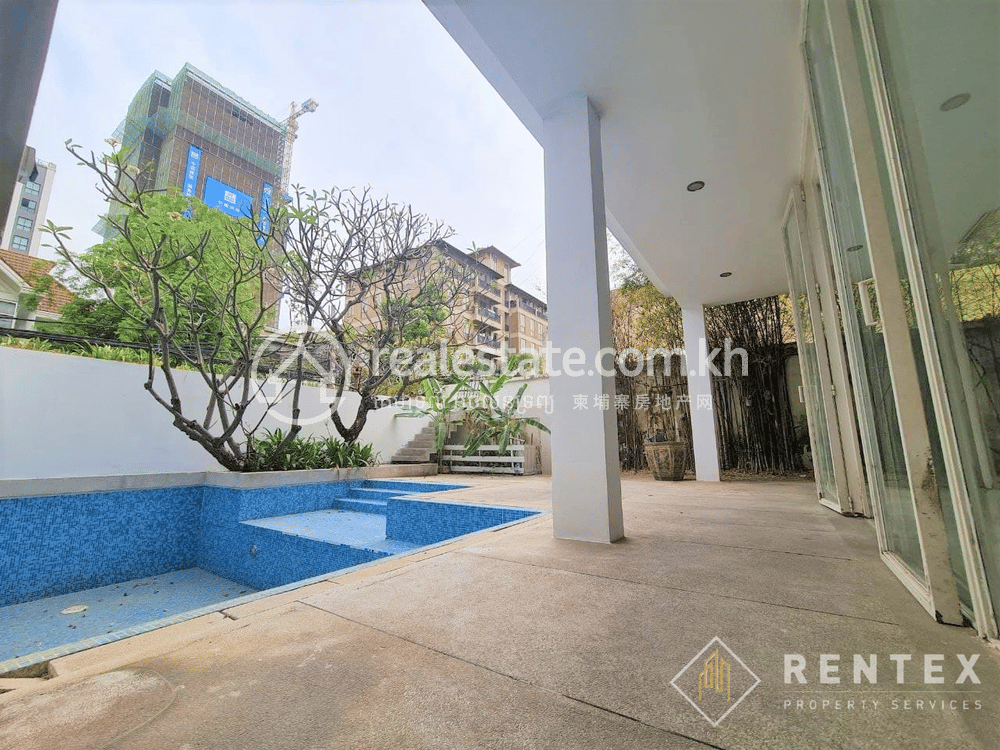 店屋出售，位于万景岗1分区（BKK1), 波哥堪, 金边