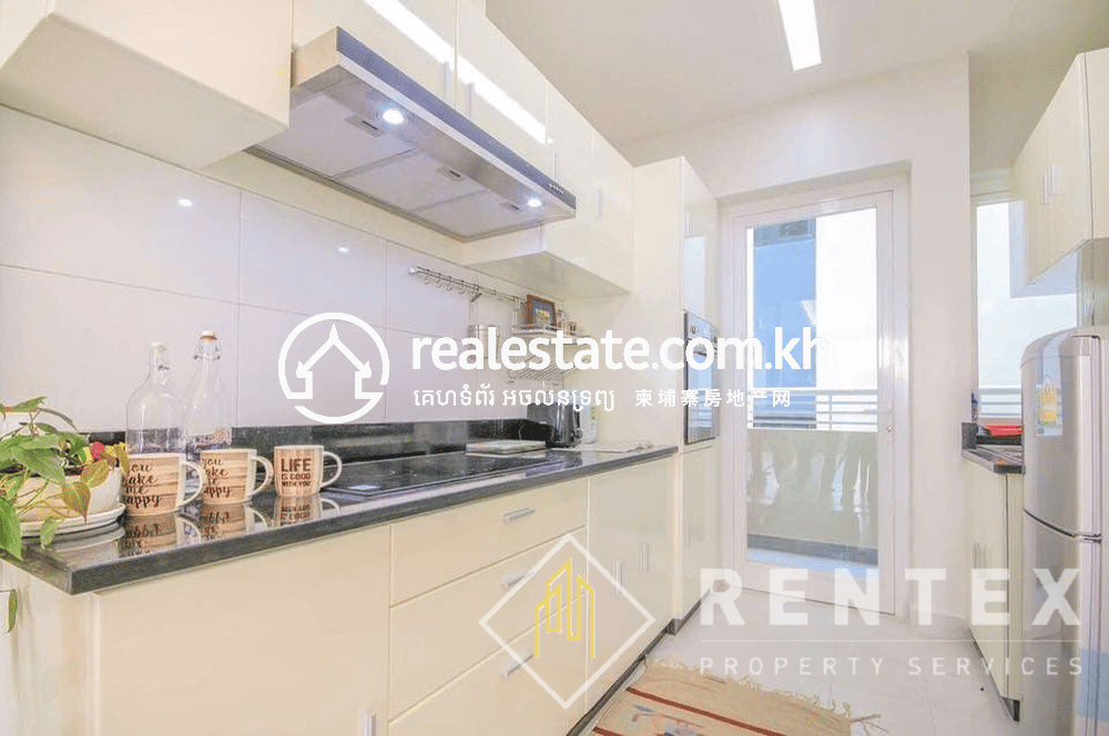 Appartement À louer à Boeng Keng Kang $1,350