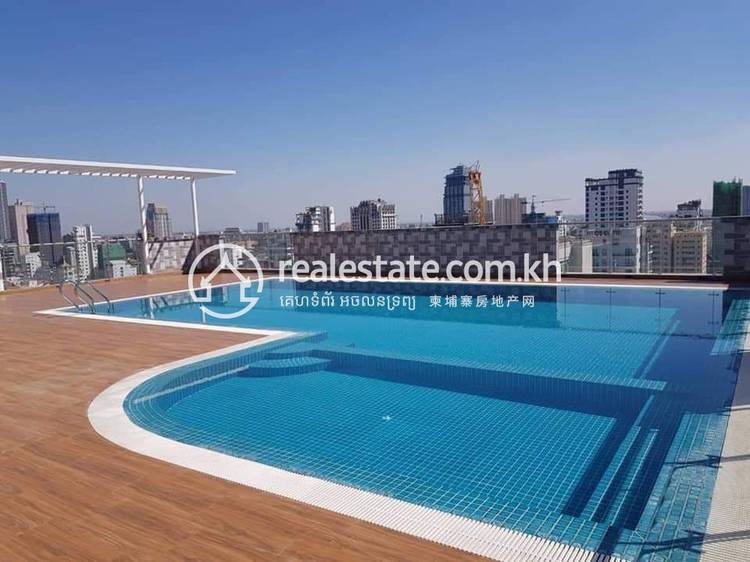 Appartement avec services À louer à BKK 1, Boeng Keng Kang, Phnom Penh