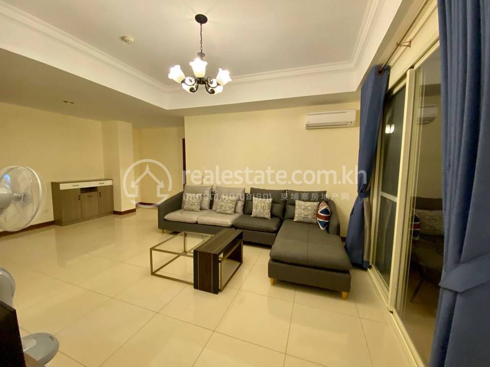 Condo Na wynajem o powierzchni mieszkalnej 65 m² w Chroy Changvar