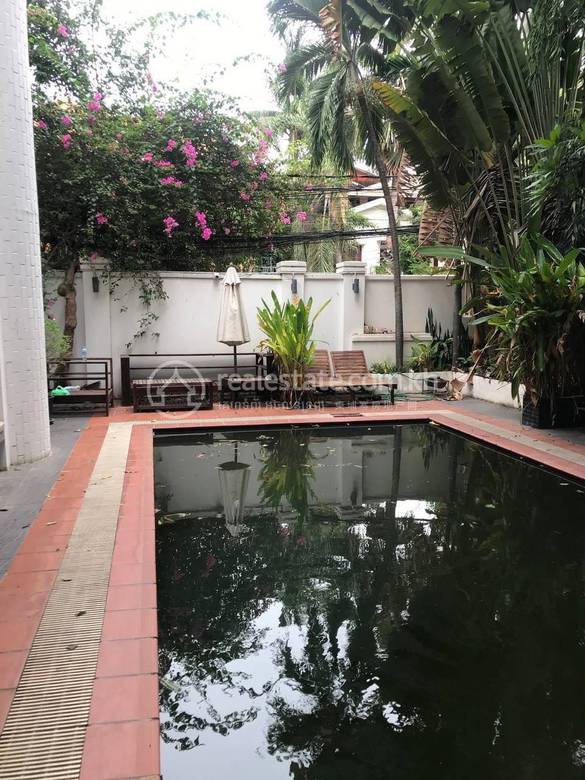 Vila K pronájmu in Chamkarmon, Phnom Penh