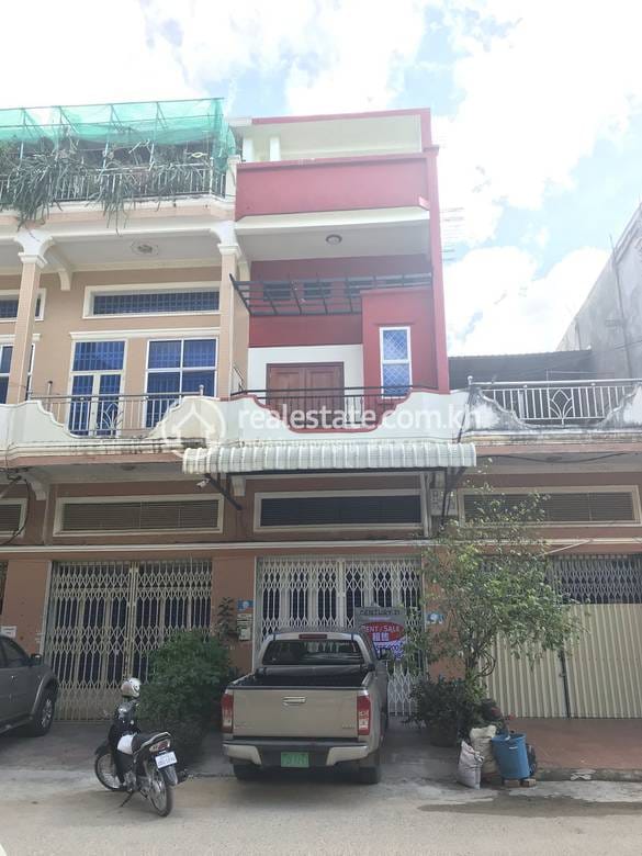 店屋出租，位于Tuek Thla屯, 森速区, 金边