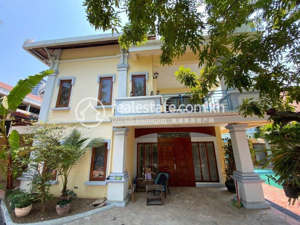 วิลล่า สำหรับเช่า ใน Boeng Keng Kang $3,000