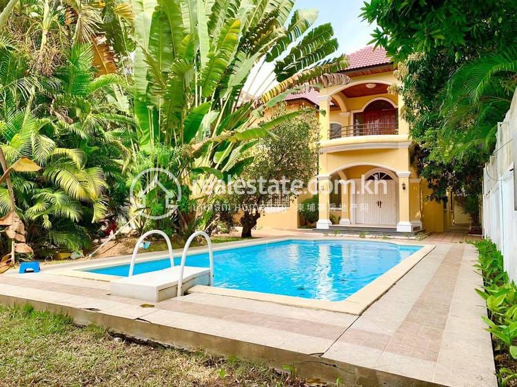 Villa À louer à Boeung Kak 2, Toul Kork, Phnom Penh