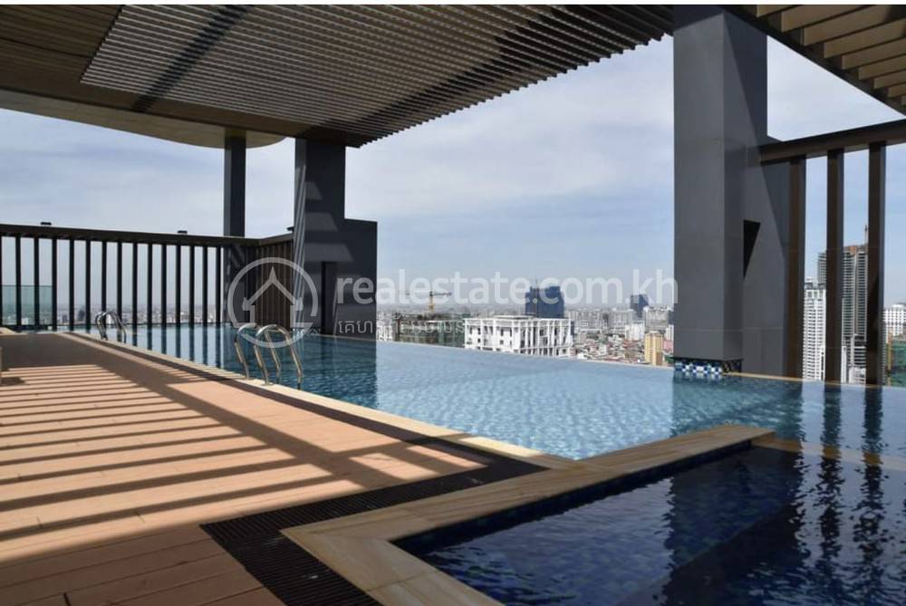 Апартаменты с Обслуживанием Для Аренды in Boeng Keng Kang $750