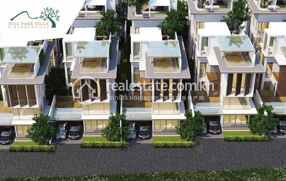 Hill Park Villa - Sihanoukville | Sihanoukville Borey For Sale in Sangkat Bei Sihanoukville POA