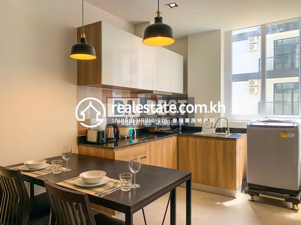 Апартаменты с Обслуживанием Для Аренды in Chamkarmon $750