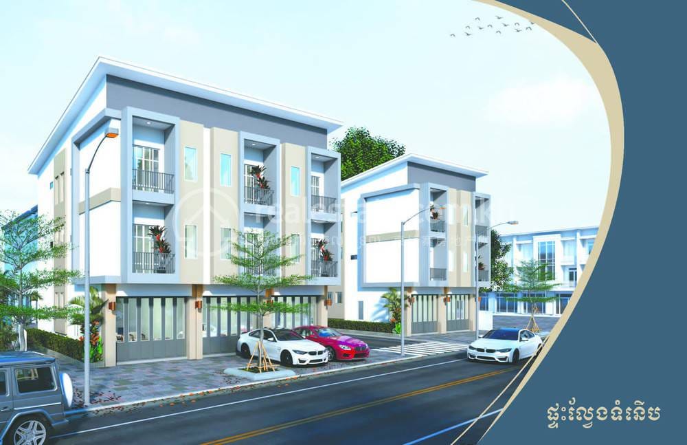 Borey Nirouth Chey and Chenda Villa | Chbar Ampov borey For Sale in Chbar Ampov