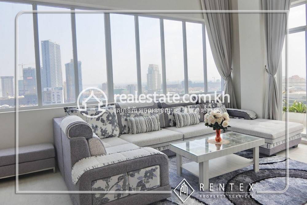 Appartement À louer à, Tonle Bassac, Chamkarmon, Phnom Penh