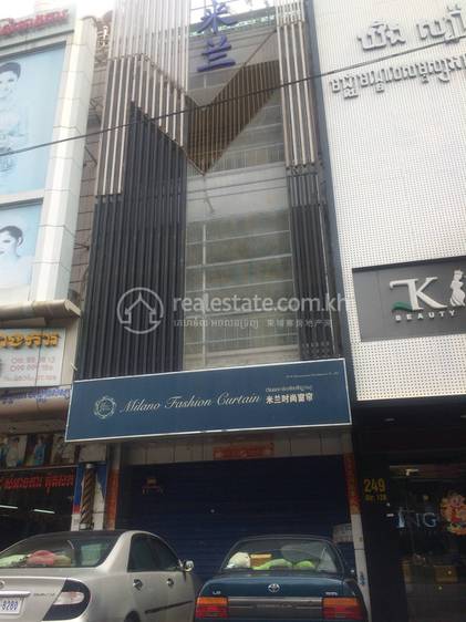店屋出租，位于沙立波1分区, 堆谷区, 金边