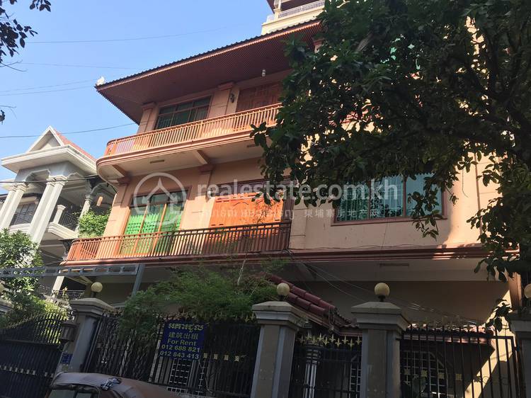 BKK 3, Boeng Keng Kang, Phnom Penh的平房出租