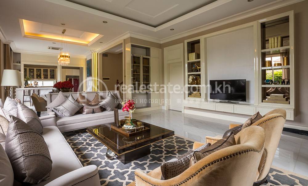Borey Peng Huoth: The Star Munirah | 252 sqm Living Size Vila Na prodej in Chroy Changvar