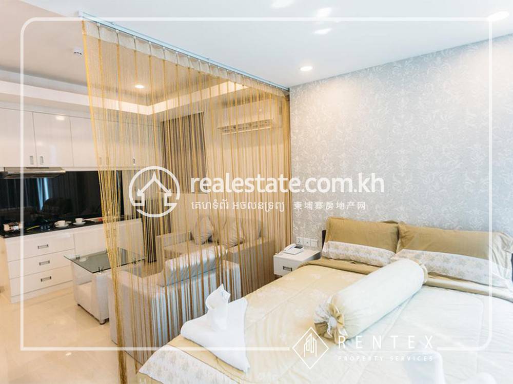 Studio For Rent in Tonle Bassac, Chamkarmon, Phnom Penh