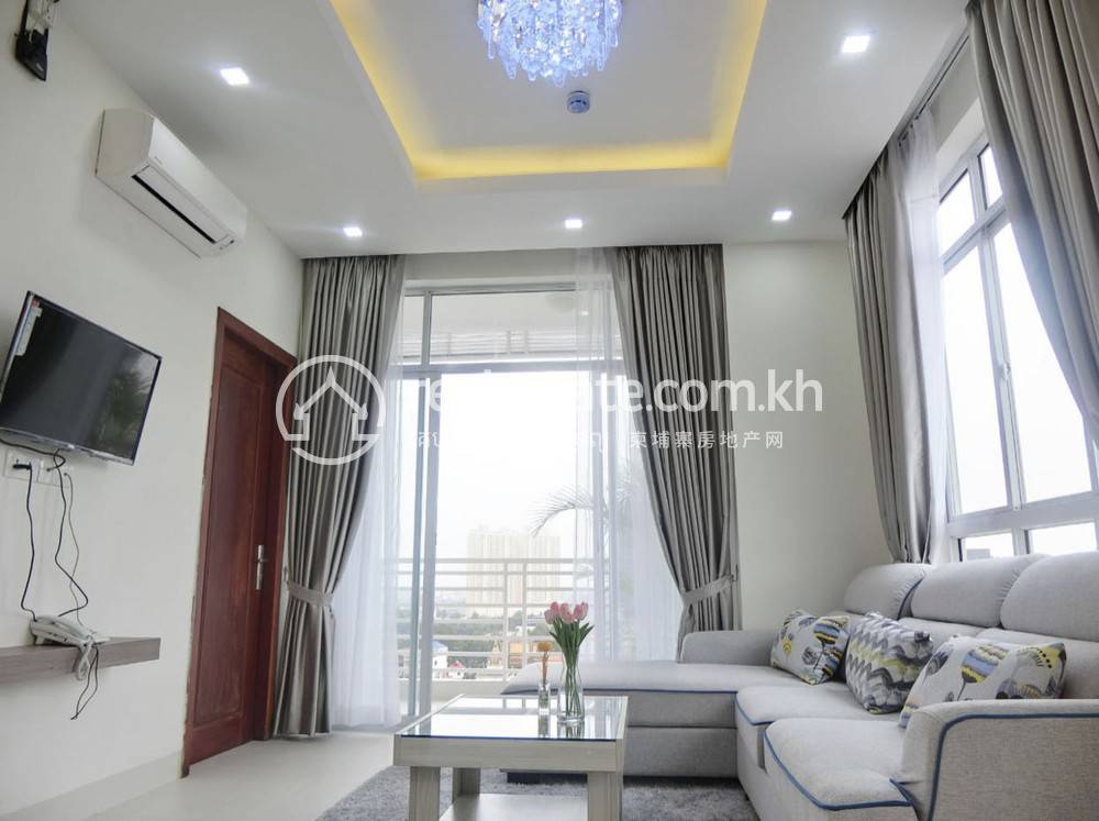 Apartment For Rent in Tonle Bassac, Chamkarmon, Phnom Penh