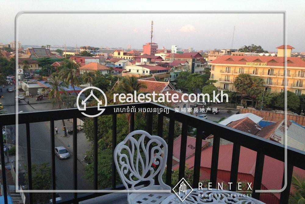 Apartmán K pronájmu in Wat Phnom, Daun Penh, Phnom Penh