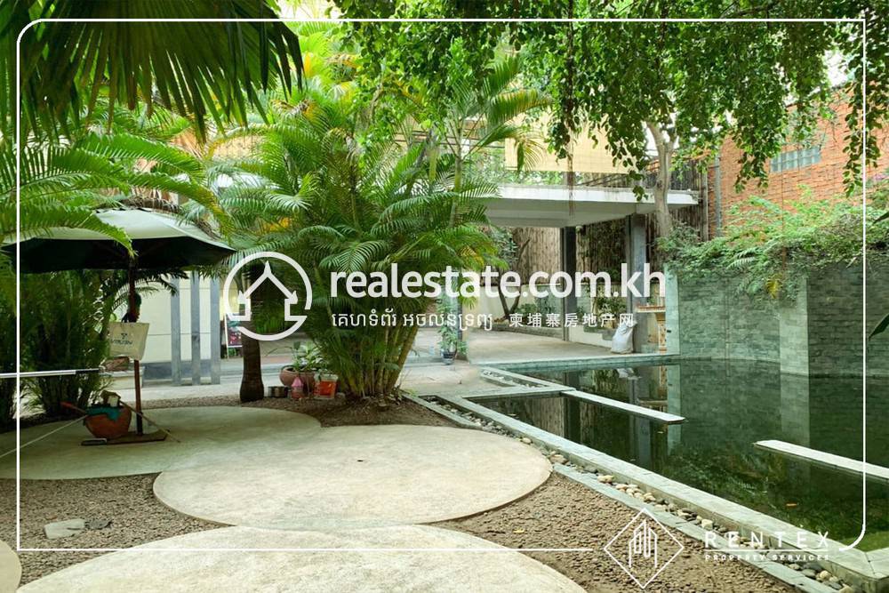 Vila For Sale & Rent in Srah Chak, Daun Penh, Phnom Penh