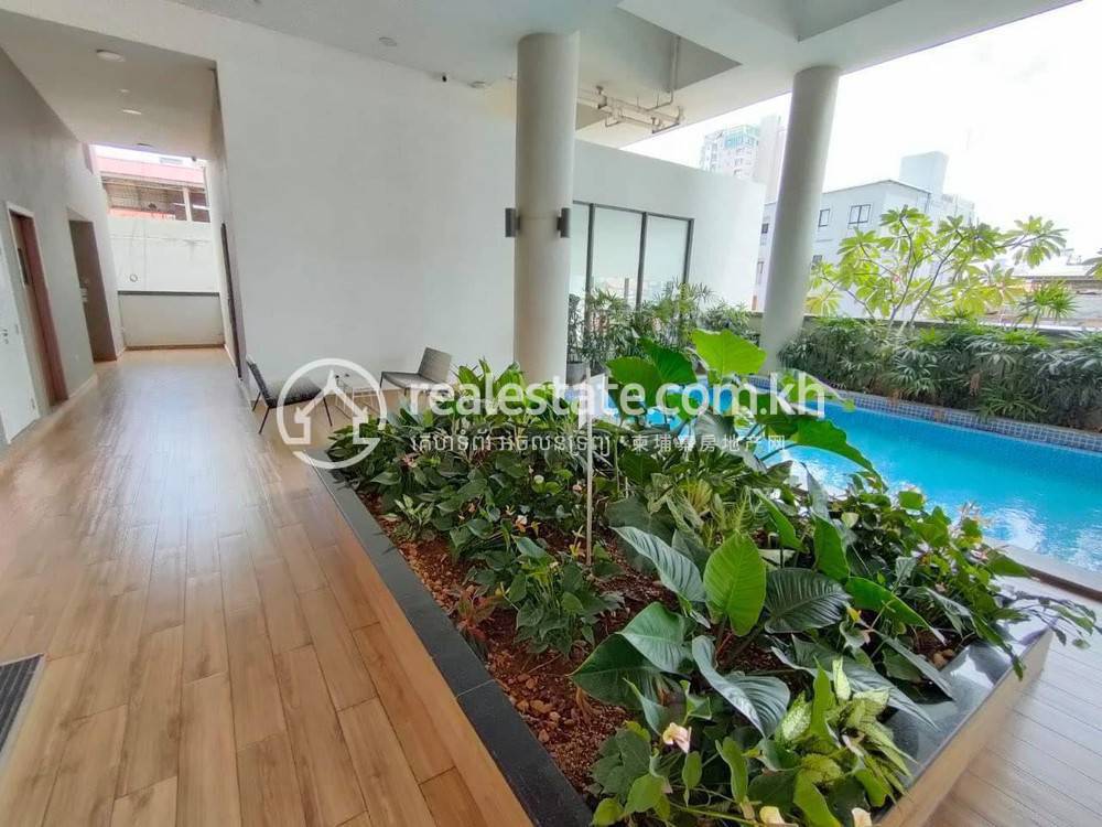 Boeng Keng Kang服务式公寓出租，价格$700