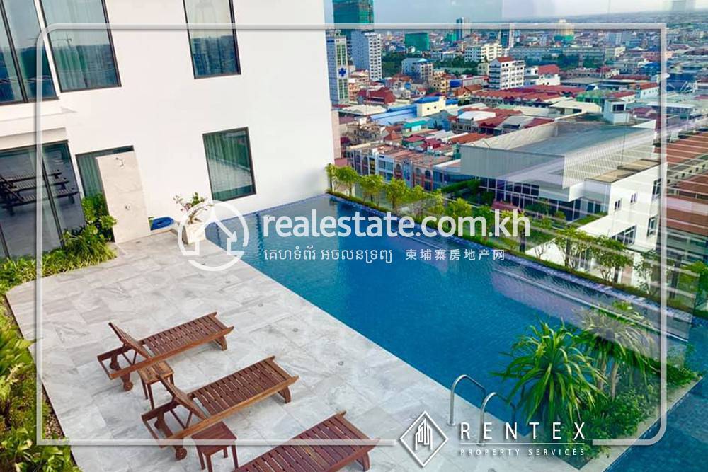 Апартаменты Для Аренды in Boeng Keng Kang $700