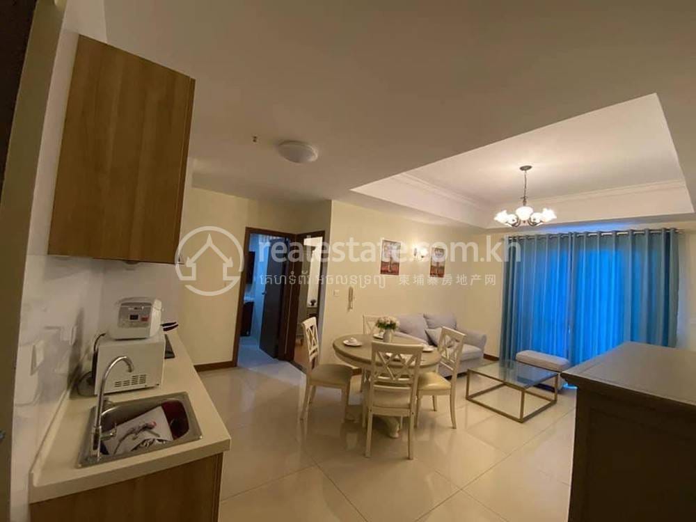 Apartament z obsługą Na wynajem o powierzchni mieszkalnej 65 m² w Chroy Changvar