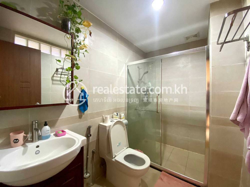 Chamkarmon公寓出租，位于Tonle BassacChamkarmon，价格$450