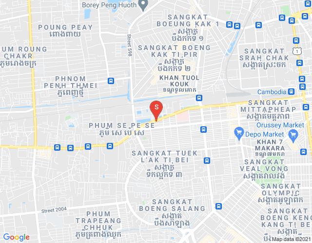 Mapa: TK Royal One Service Condominium