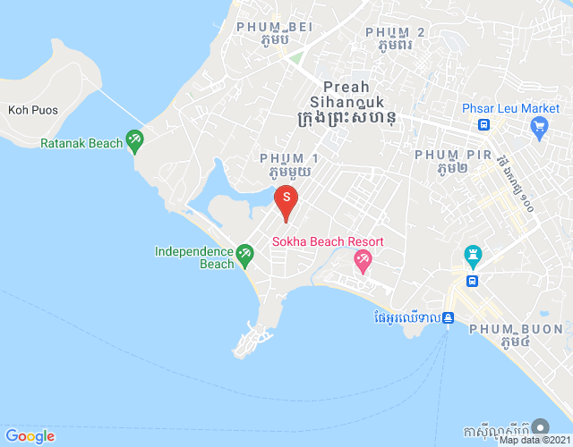 Mapa: Sangkat Bei, Sihanoukville