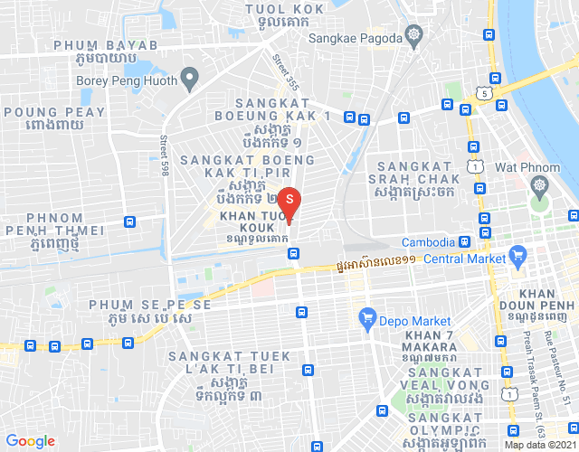 Map of The Gateway Cambodia