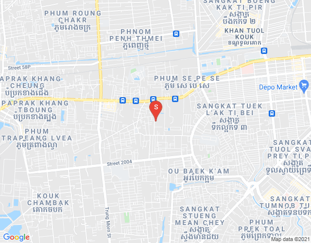 ផែនទី ទឹកថ្លា, សែនសុខ, ភ្នំពេញ