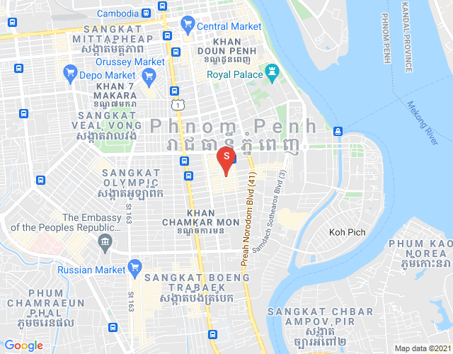 Map of Monia Apartment