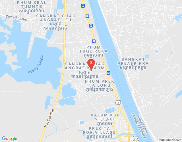 Mapa: Chak Angrae Kraom, Meanchey, Phnom Penh