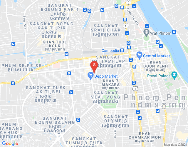 Mapa: BK Residence