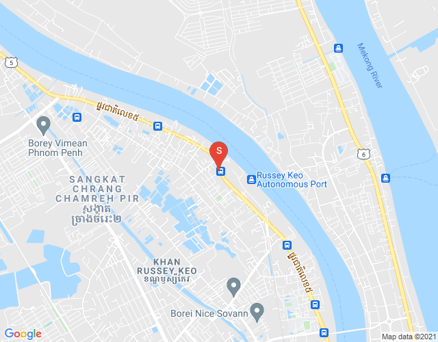 Map of Borey Golden Town