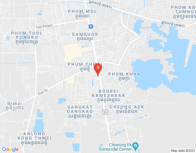 Mapa: Dangkao, Phnom Penh