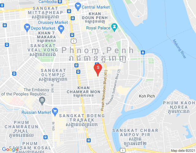 88 Suites@Blvd, BKK1地图