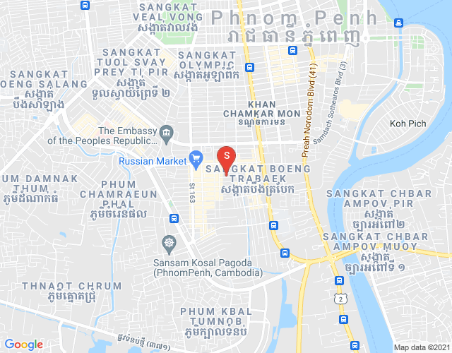 朱德奔1分区, 占卡蒙, 金边地图