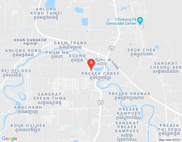 Mapa: Spean Thma, Dangkao, Phnom Penh