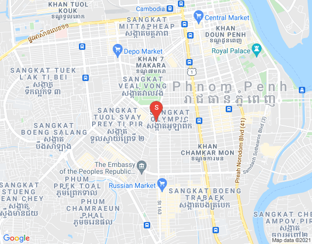 Map of City Palace Apartment