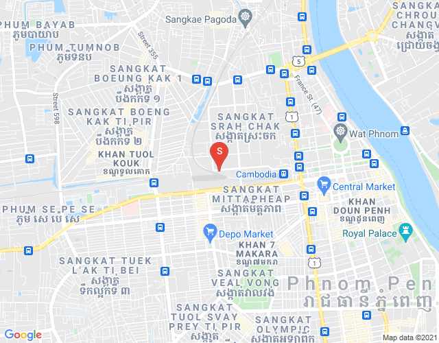 ផែនទី Flatiron By Meridian