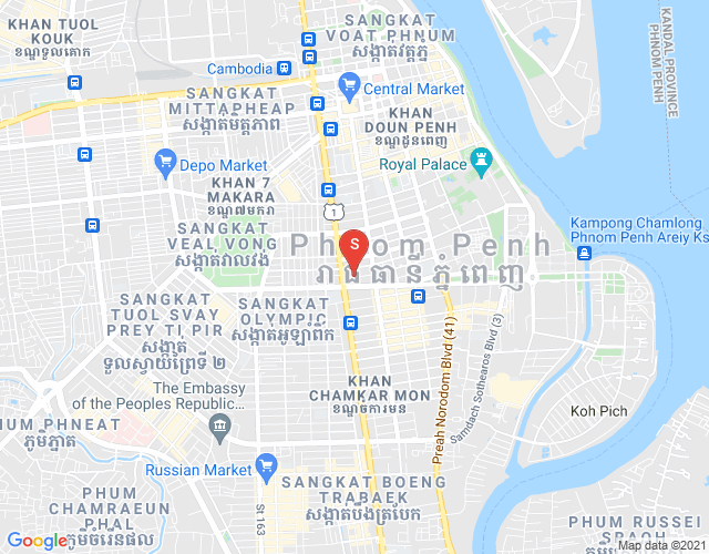 Mapa: Borey ML Vimean Mongkul Kombol