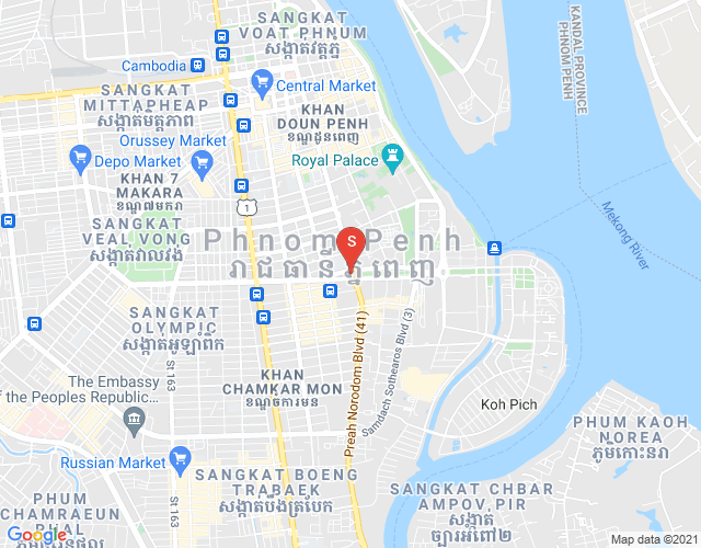 แผนที่ DABEST PROPERTIES, โตนเลบาสัก, จัมการมอน, พนมเปญ