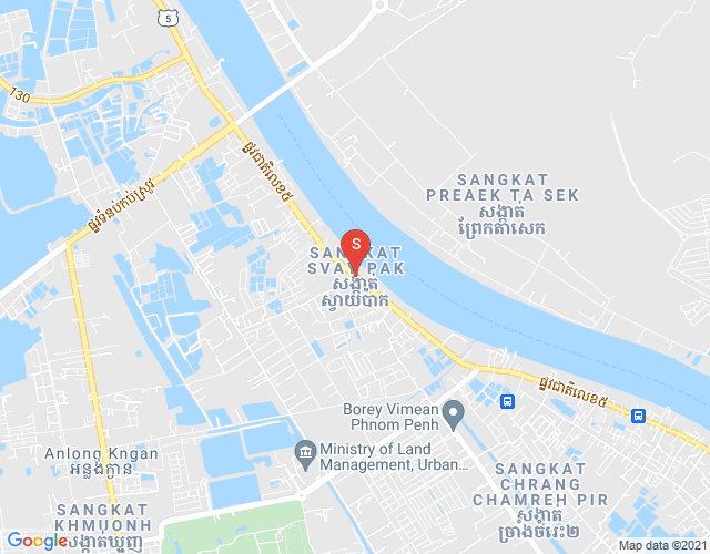 ផែនទី ស្វាយប៉ាក, ឫស្សីកែវ, ភ្នំពេញ